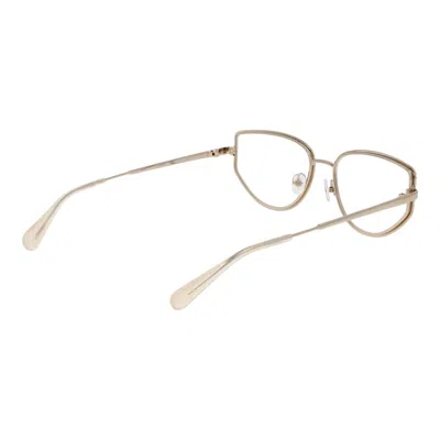 Max & Co Gold Women Glasses Women's Frame In Transparent