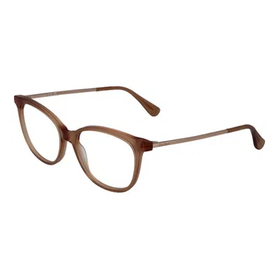 Max Mara Brown Women Glasses Women's Frame In Brown