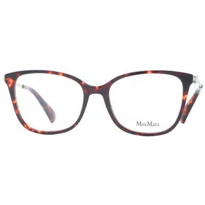 Max Mara Brown Women Glasses Women's Frame In Brown