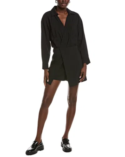 Maje Playsuit In Black