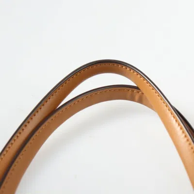 Pre-owned Michael Kors Brown Pvc Leather Handbag Shoulder Bag Tote Bag ()