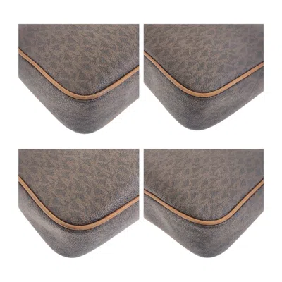 Pre-owned Michael Kors Brown Pvc Shoulder Bag ()