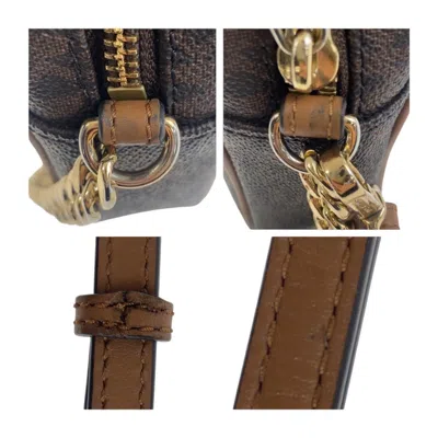 Pre-owned Michael Kors Brown Pvc Shoulder Bag ()