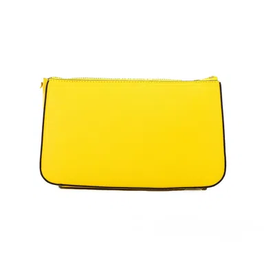Michael Kors Jet Set Daffodil Vegan Crossbody Tech Attachment Bag Women's Purse