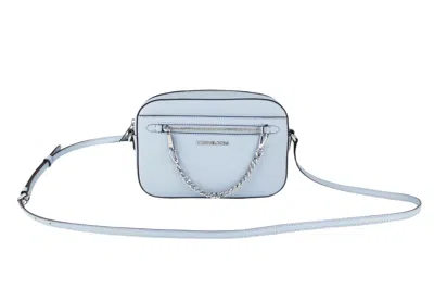 Michael Kors Jet Set Zip Chain Large Saffiano Leather Crossbody Bag In Multi