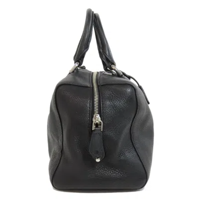 Pre-owned Michael Kors Michael  Black Leather Boston Bag Handbag Shoulder Bag ()
