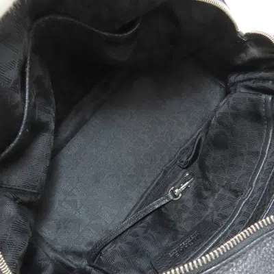 Pre-owned Michael Kors Michael  Black Leather Boston Bag Handbag Shoulder Bag ()