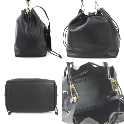 Pre-owned Miu Miu Black Leather Handbag Shoulder Bag ()