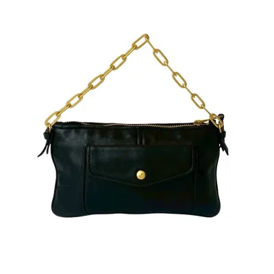 Pre-owned Miu Miu Black Leather Handbag Shoulder Bag ()