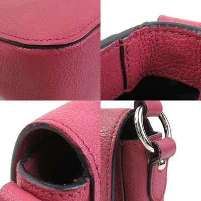 Pre-owned Miu Miu Pink Leather Shoulder Bag ()