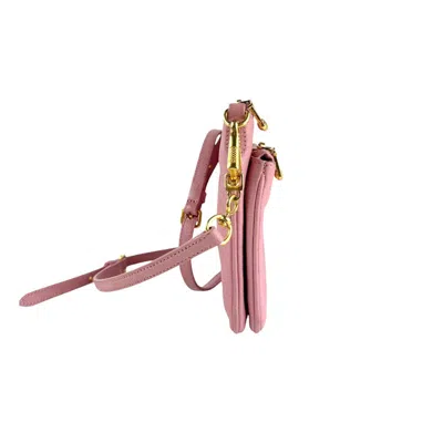 Pre-owned Miu Miu Pink Leather Shoulder Bag ()