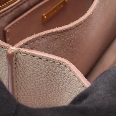 Pre-owned Miu Miu Pink Leather Shoulder Bag ()