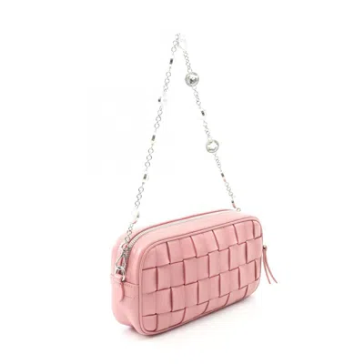 Pre-owned Miu Miu Pink Leather Shoulder Bag ()