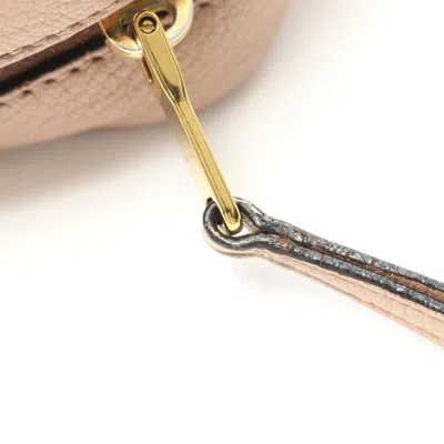 Pre-owned Miu Miu Pink Madras Shoulder Bag ()