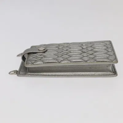 Pre-owned Miu Miu Silver Leather Shoulder Bag ()