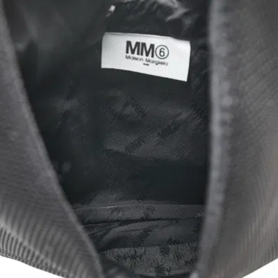Pre-owned Mm6 Maison Margiela Black Mesh Handbag Tote Bag ()