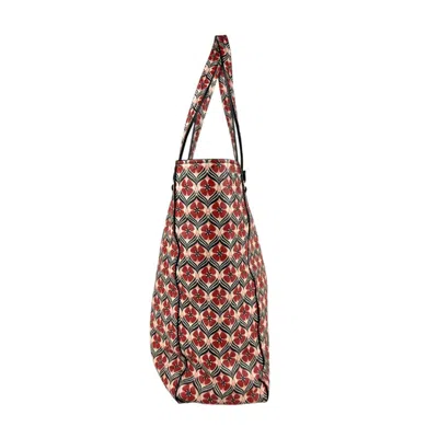 Pre-owned Miu Miu Red Color Coated Canvas Shoulder Bag ()