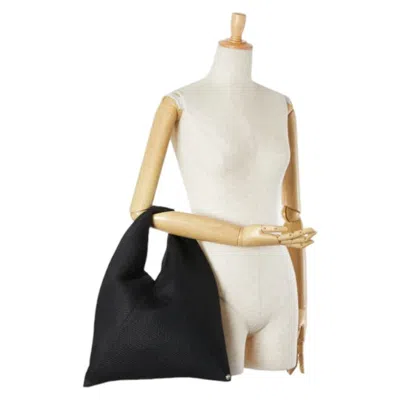 Pre-owned Mm6 Maison Margiela Black Mesh Handbag Tote Bag ()