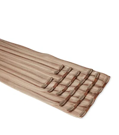 Beauty Works X Huda Barely There Clip-in Hair Extensions Set In Brown