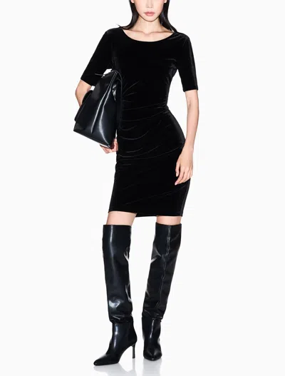 Armani Exchange Dresses In Black