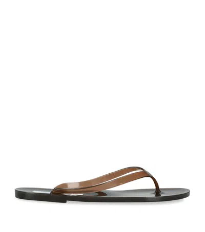 Christopher Esber Jo Flip Flops In Animal Print
