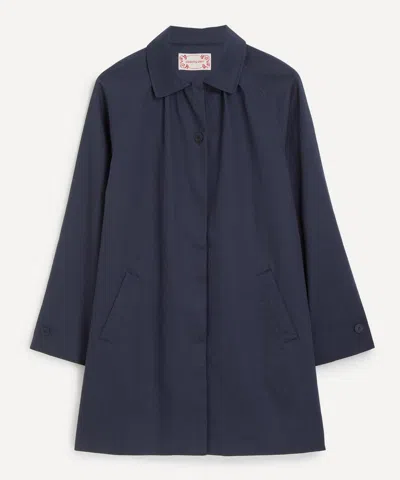 Peachy Den Women's Cheri Trench Coat In Blue