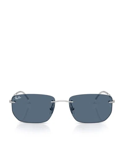 Ray Ban Rb3768 Metal Irregular Sunglasses In Multi