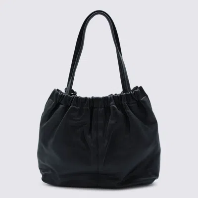 Marc Jacobs Leather Shoulder Bag With Chain And Straps In Black