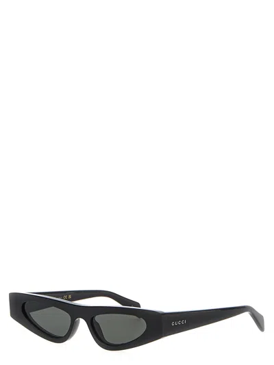 Gucci Women Cat Eye Sunglasses In Black