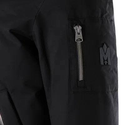 Mackage Quilted Hooded Jacket In Black