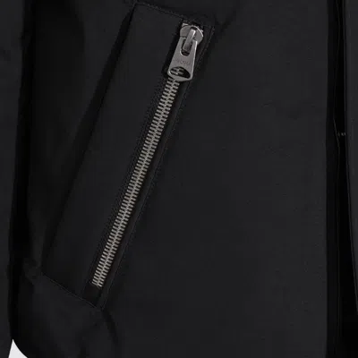 Mackage Quilted Hooded Jacket In Black