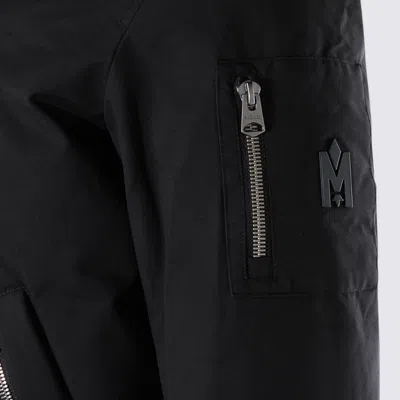 Mackage Quilted Hooded Jacket In Black