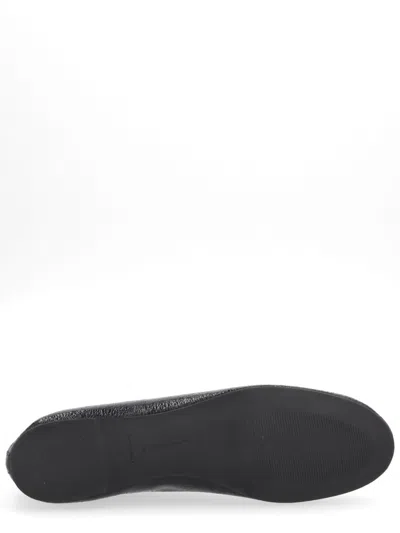 Paloma Wool Navy Pina Ballerina Flats In Black