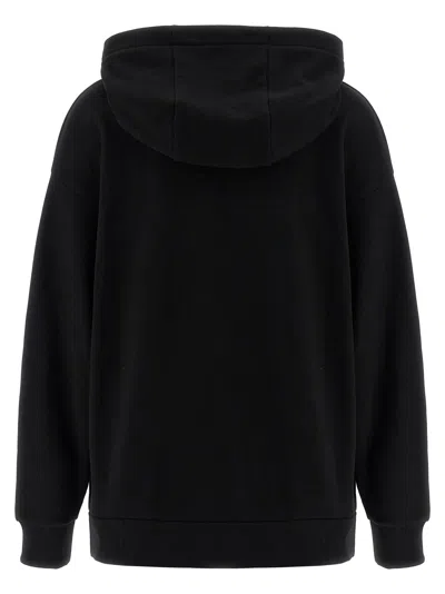Fendi Women Oversize Cotton Sweatshirt In Black