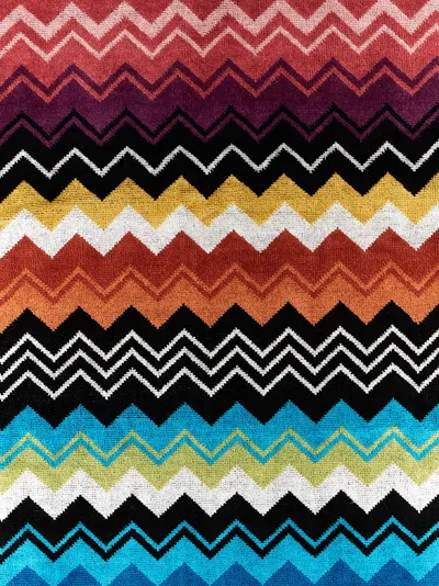 Missoni Giacomo Towels Multicolor In Multi