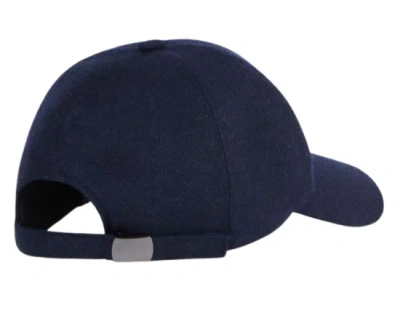 Fay Navy Blue Cotton Adjustable Hat
