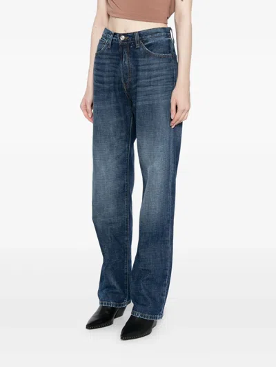 Aya Muse Straight Jeans With Buckle Clothing