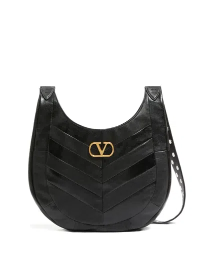 Valentino Hoboho Small Shoulder Bag With Studded Strap
