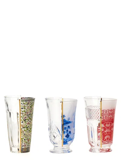 Seletti Hybrid Clarice Glasses And Bottles Multicolor In Multi