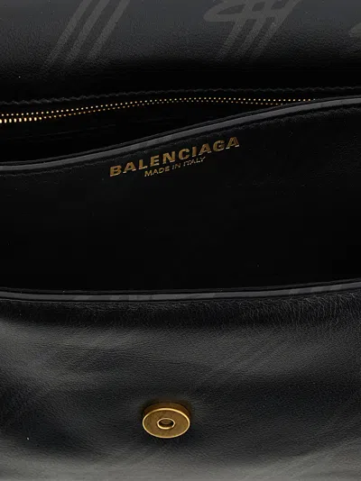 Balenciaga Printed Leather Mini Darling Shoulder Bag In Pink