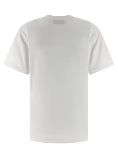 Gucci Incrocio Gg T-shirt White In Gray