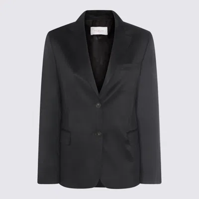 Montedoro Notched-lapel Single-breasted Blazer In Black