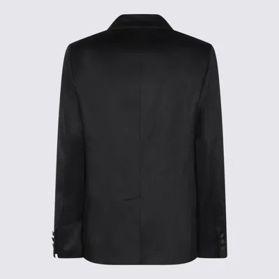 Montedoro Notched-lapel Single-breasted Blazer In Black