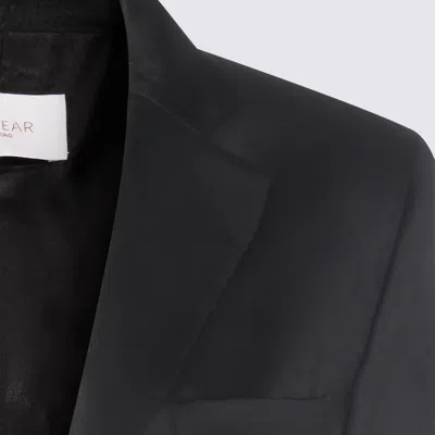 Montedoro Notched-lapel Single-breasted Blazer In Black
