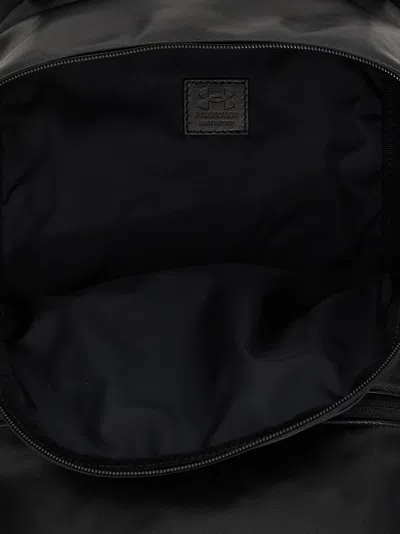 Balenciaga Smooth Lambskin Backpack With Front Logo In Pattern