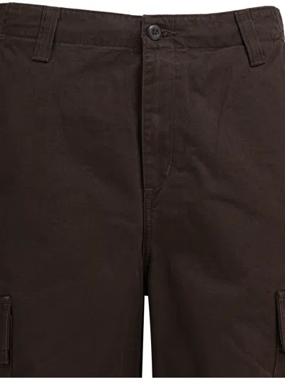Carhartt Wip Chocolate Canvas Kade Cargo Pant In Brown