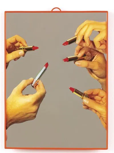 Seletti Lipstick Decorative Accessories Red In Red