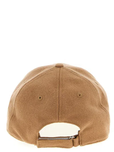 Ballantyne Logo-patch Cap In Brown
