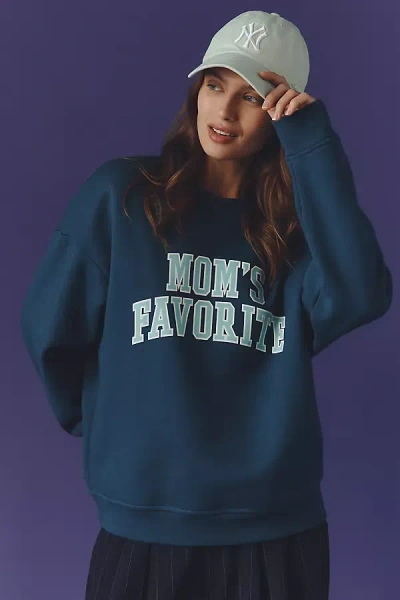 Favorite Daughter Mom's Favorite Sweatshirt In Blue