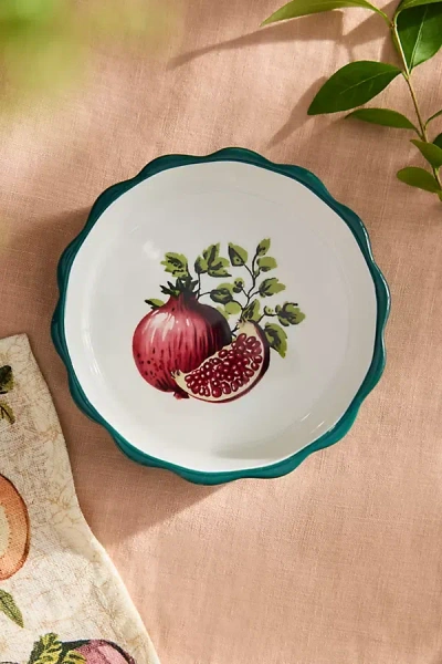 Terrain Autumn Bounty Stoneware Tart Dish In Multi